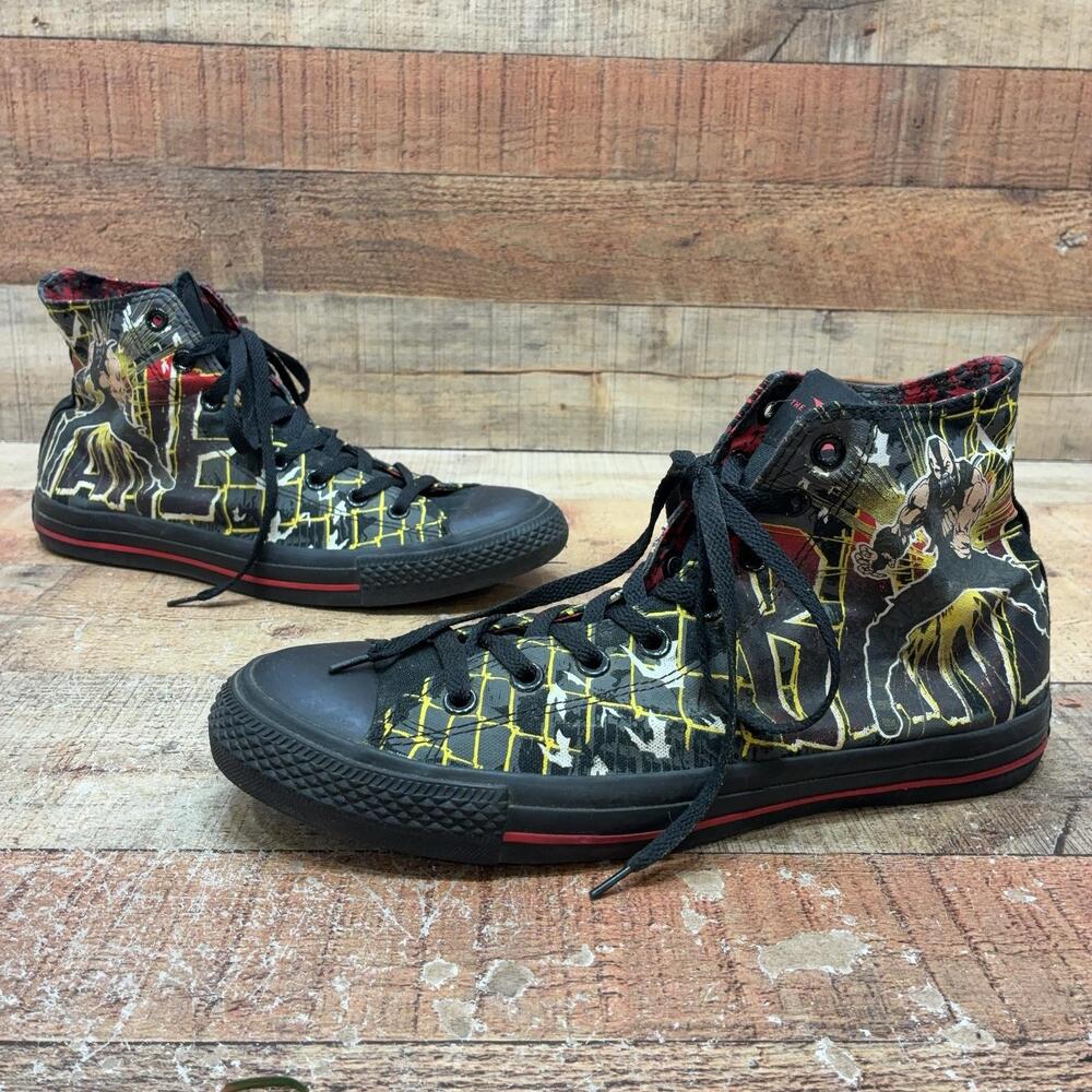 Converse Chuck Taylor Dark Knight Rises Bane Shoes Mens Size 10 44 Black Sneaker